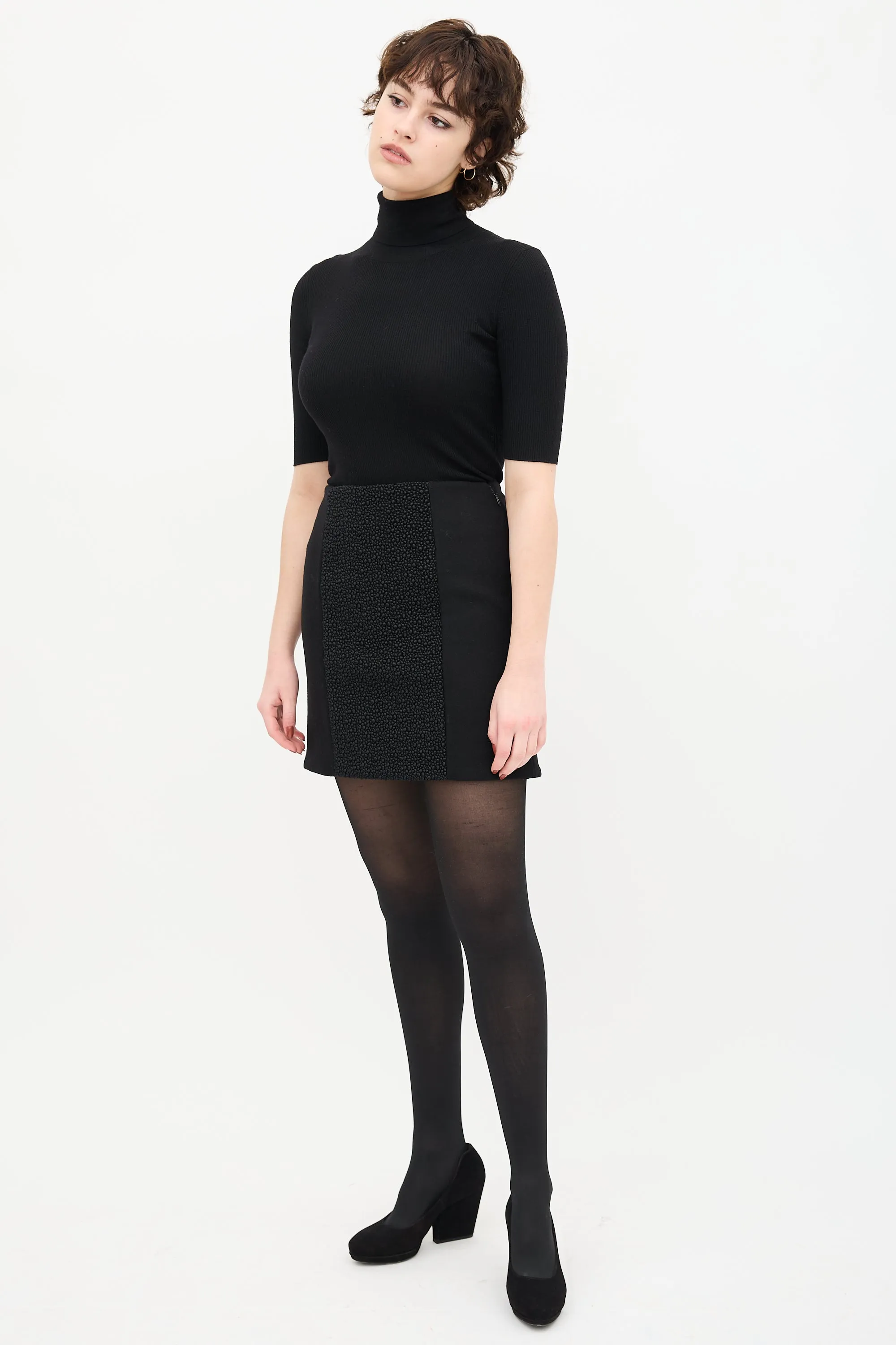 2013 Embroidered Knot Skirt