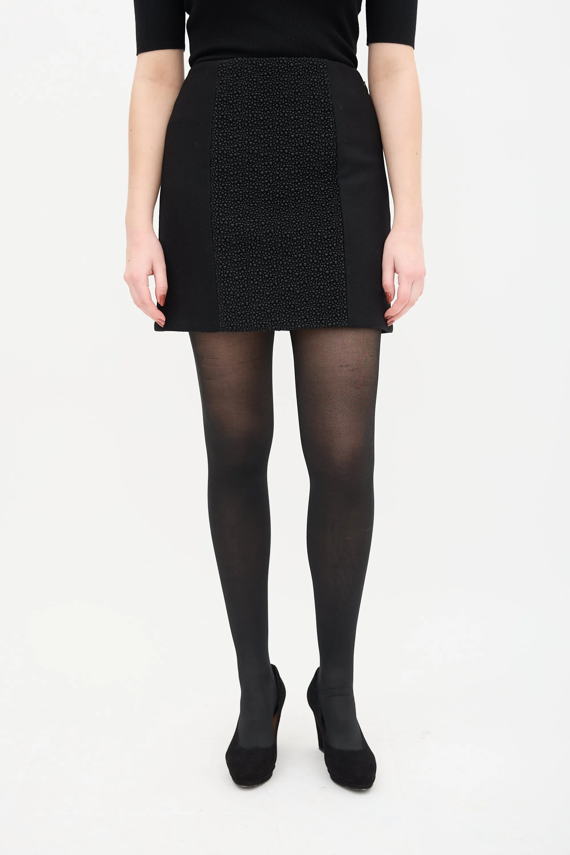 2013 Embroidered Knot Skirt