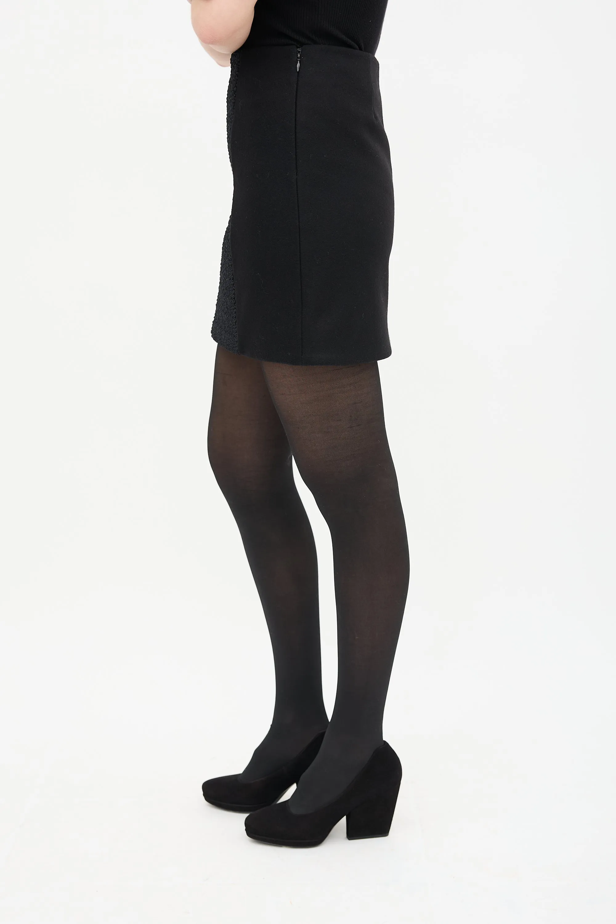 2013 Embroidered Knot Skirt
