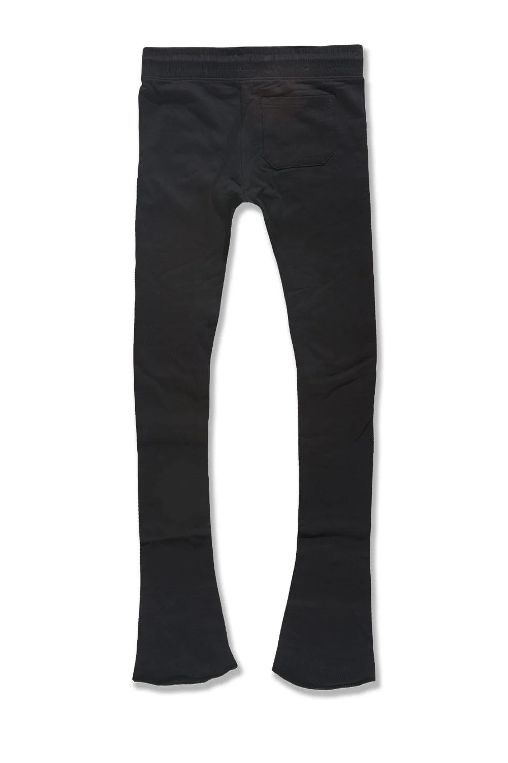 Afterlife Stacked Sweatpants (Noir)