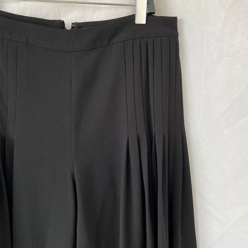Alice   Olivia Pleated Wide Leg Trousers