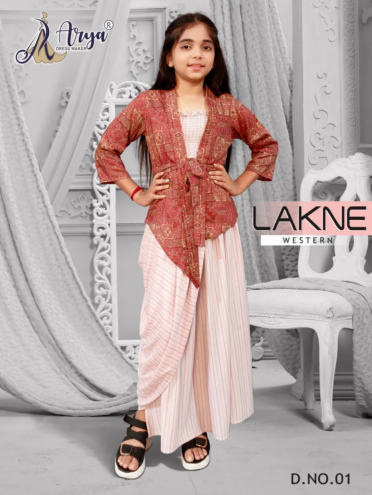 ARYA LAKNE KIDS WESTERN WEAR