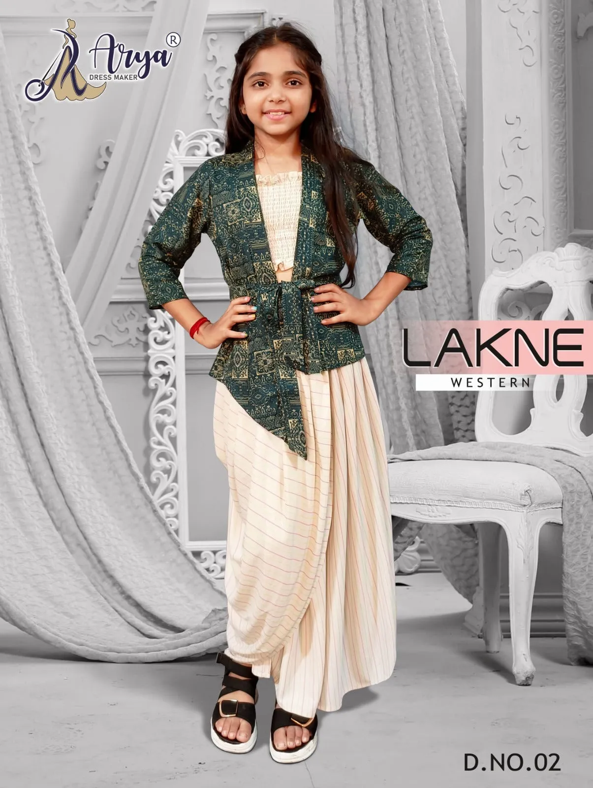 ARYA LAKNE KIDS WESTERN WEAR