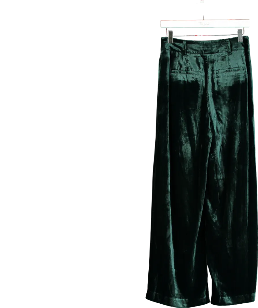 Boden Green Chiswick Velvet Trousers UK 8