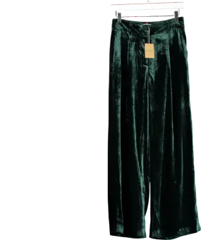 Boden Green Chiswick Velvet Trousers UK 8