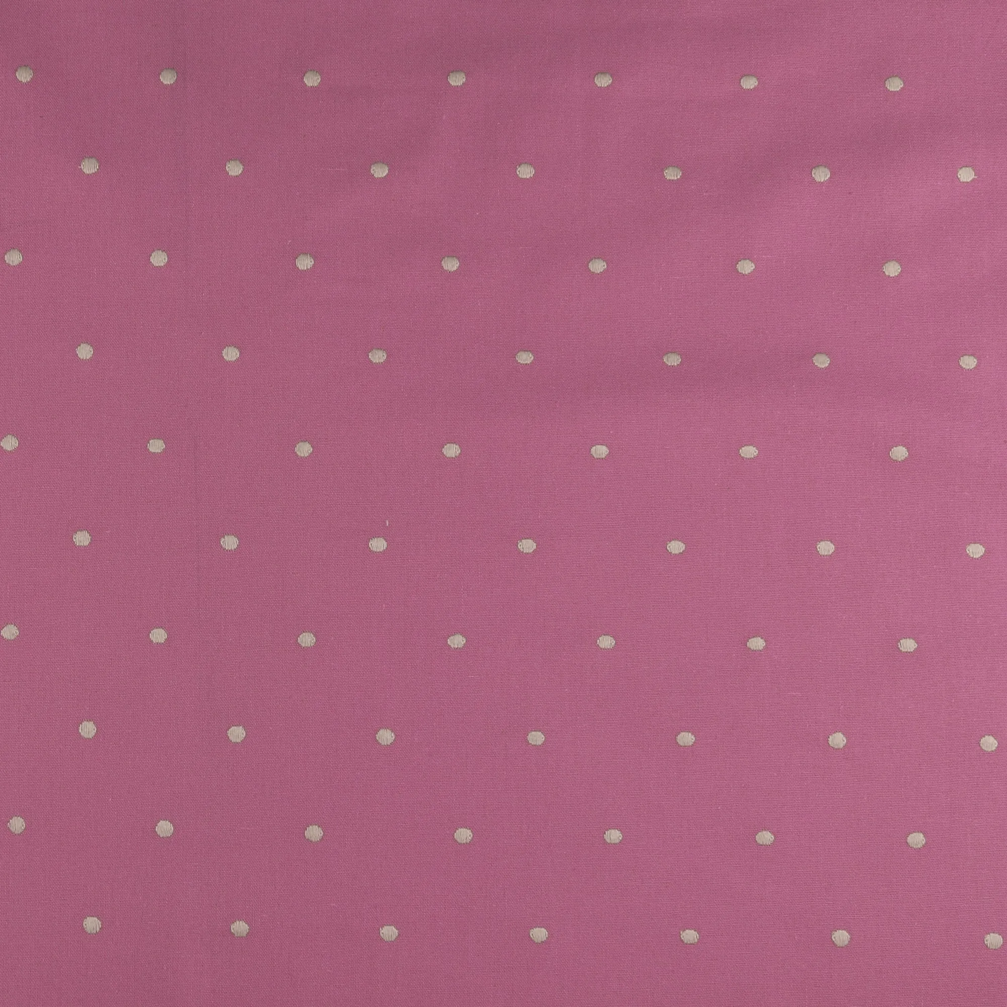 Embroidered Linen look - SUSSY - Pink