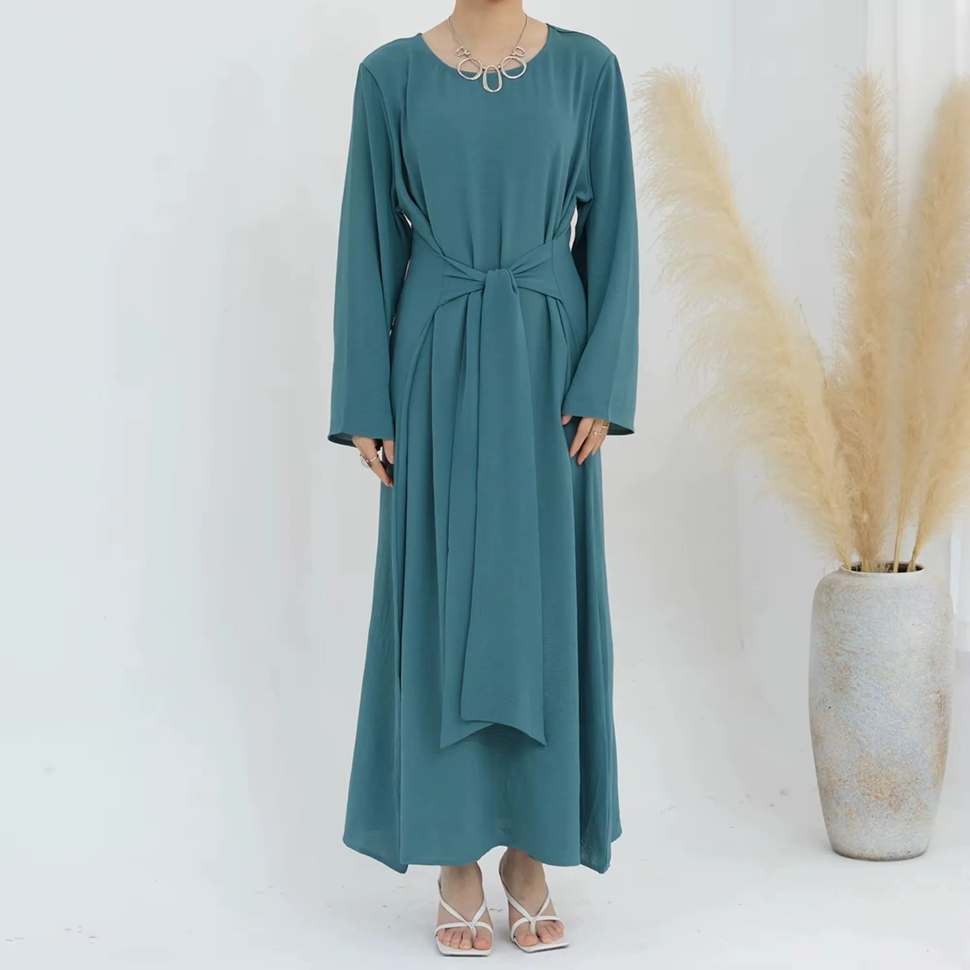 Farah Tie Abaya - Teal