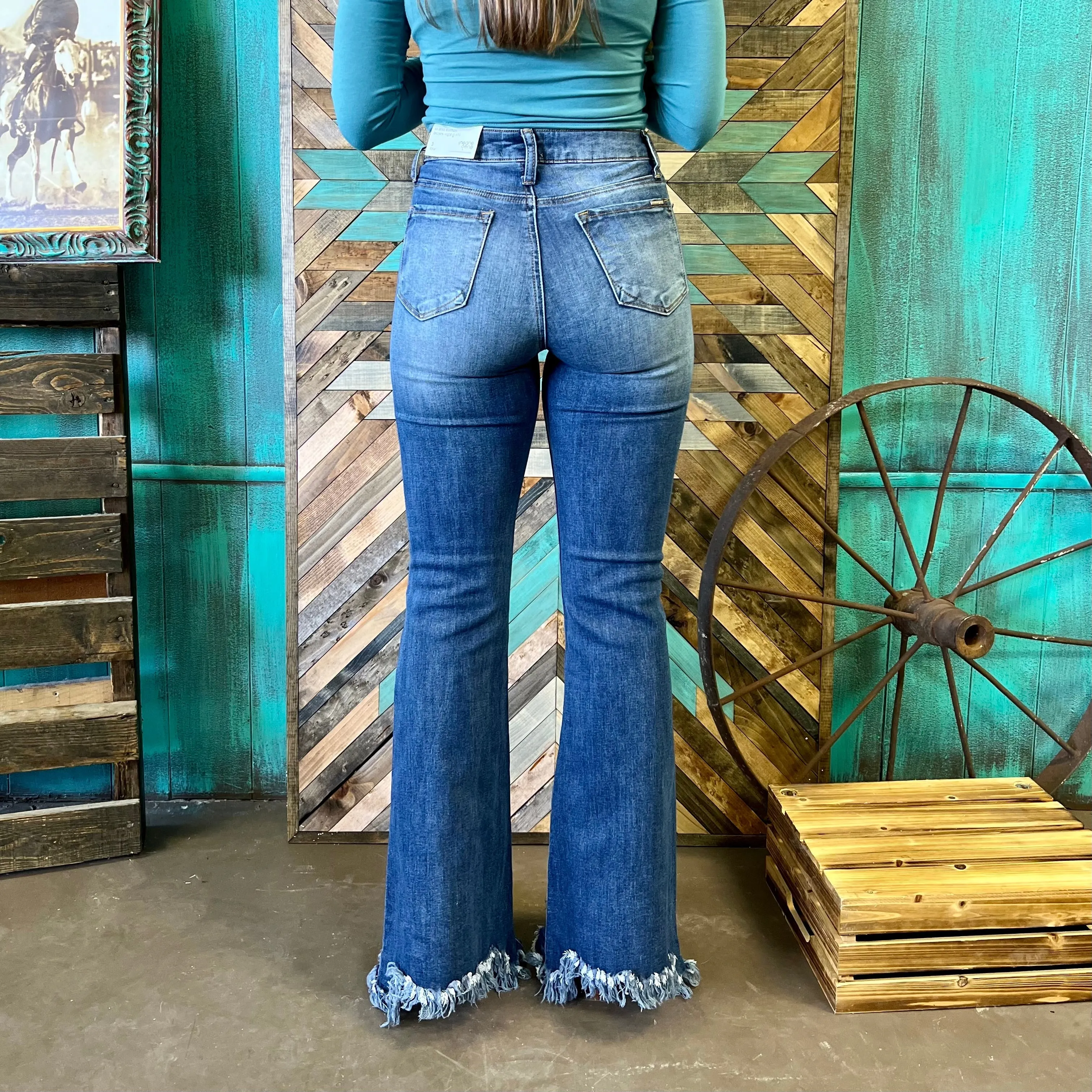 Flare In Her Eyes Jeans*