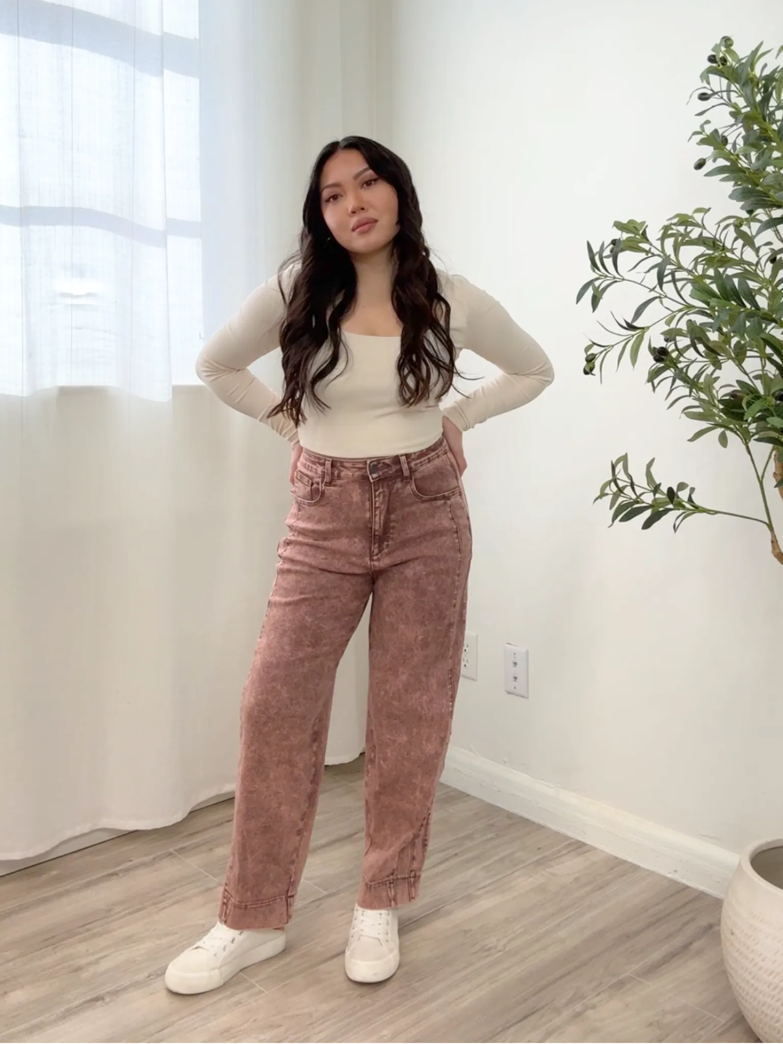 Harrison High Rise Barrel Jeans