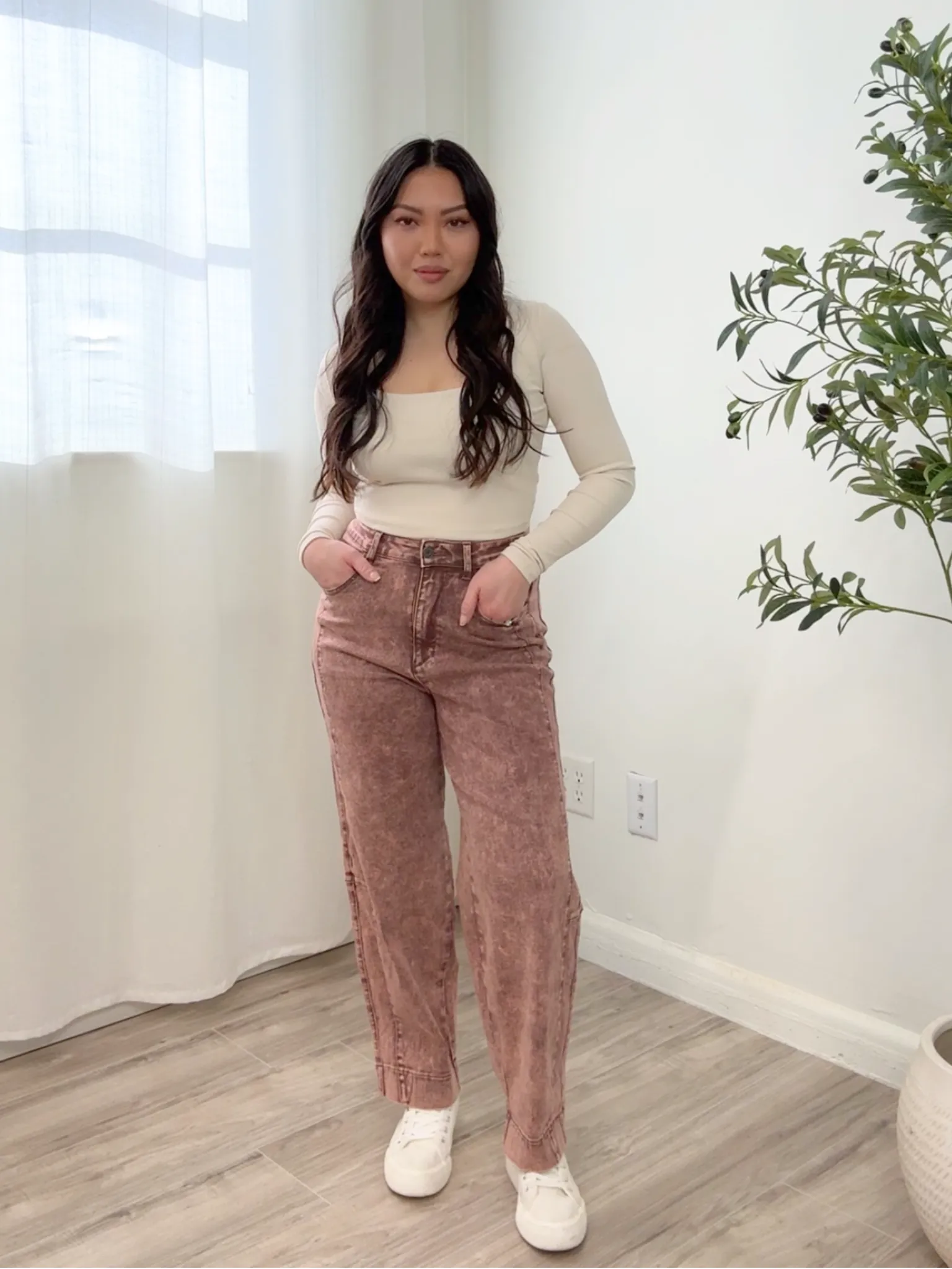 Harrison High Rise Barrel Jeans