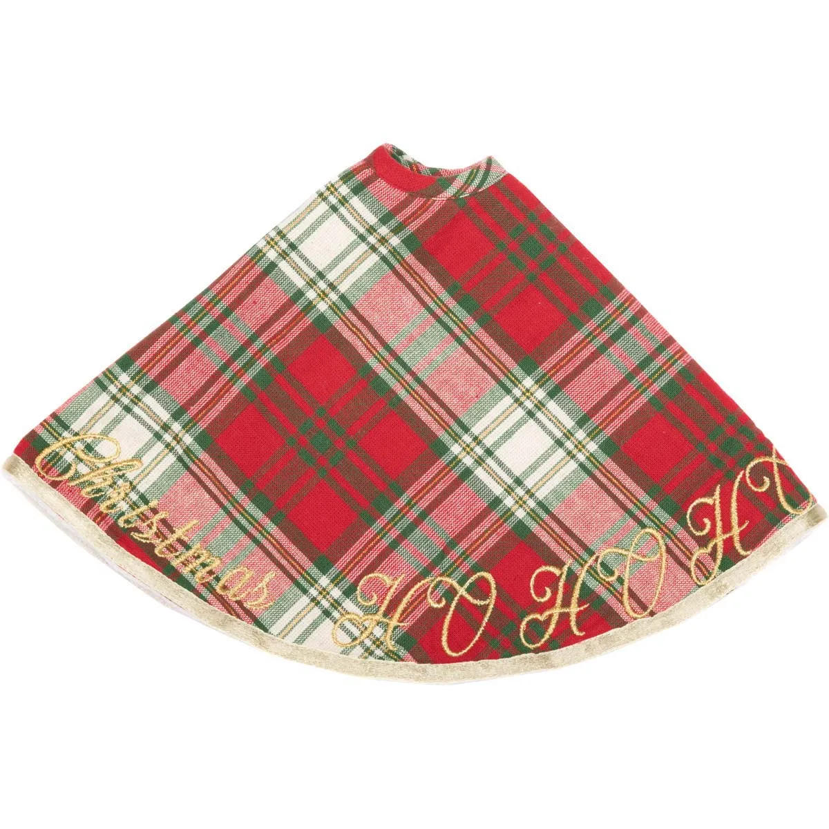 HO HO Holiday Mini Christmas Tree Skirt 21 VHC Brands