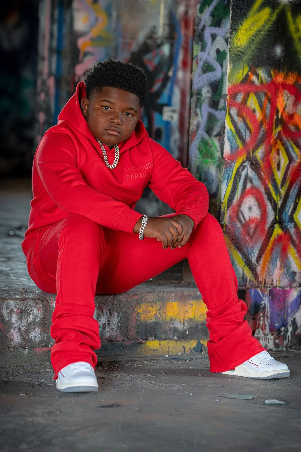 Kids Uptown Stacked Sweatpants 3 Pack #2