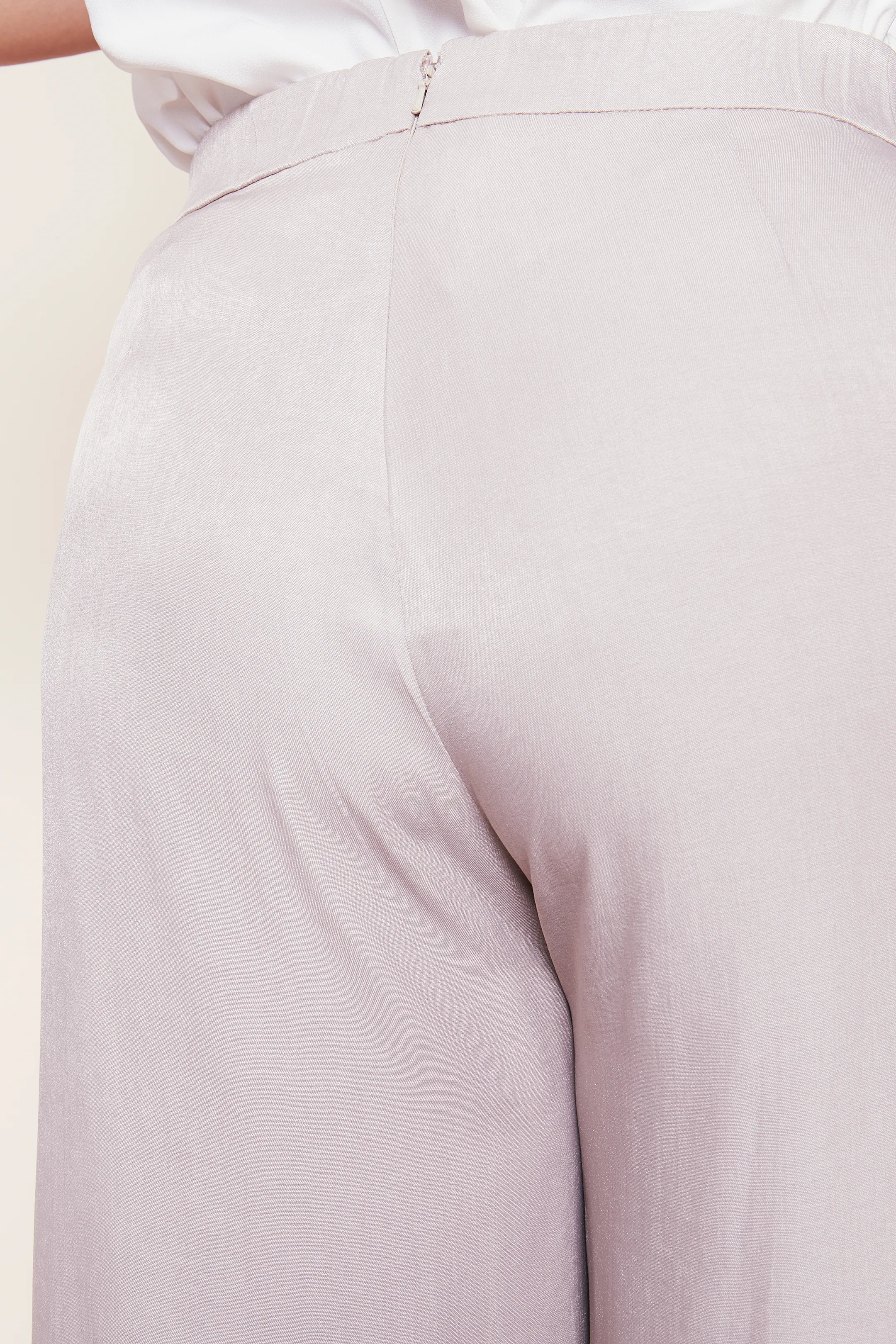 Latté Fluid Denim Culottes