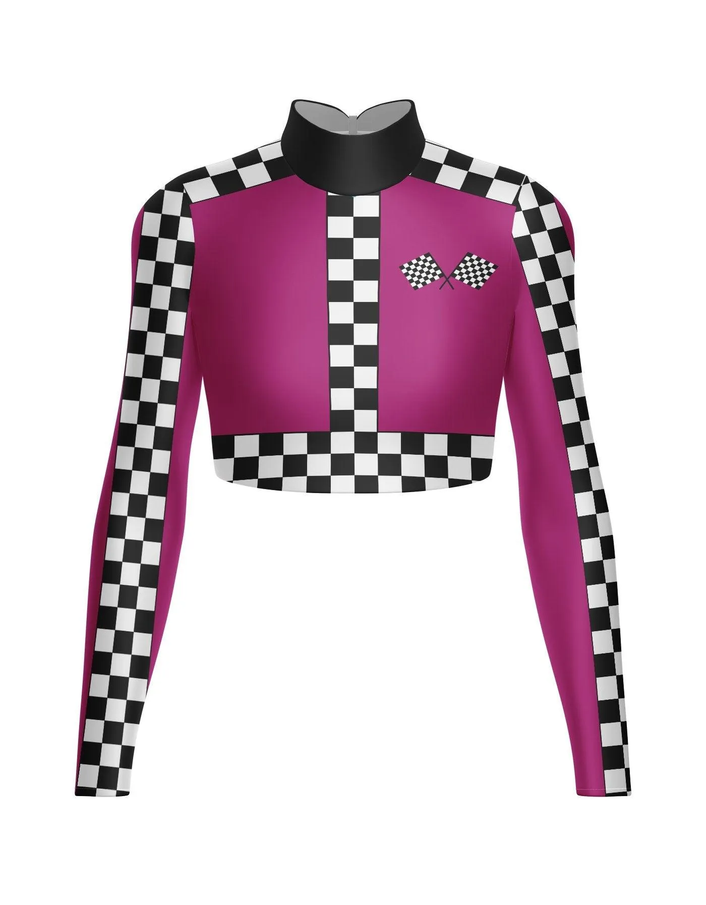 Nascar LS Crop Top