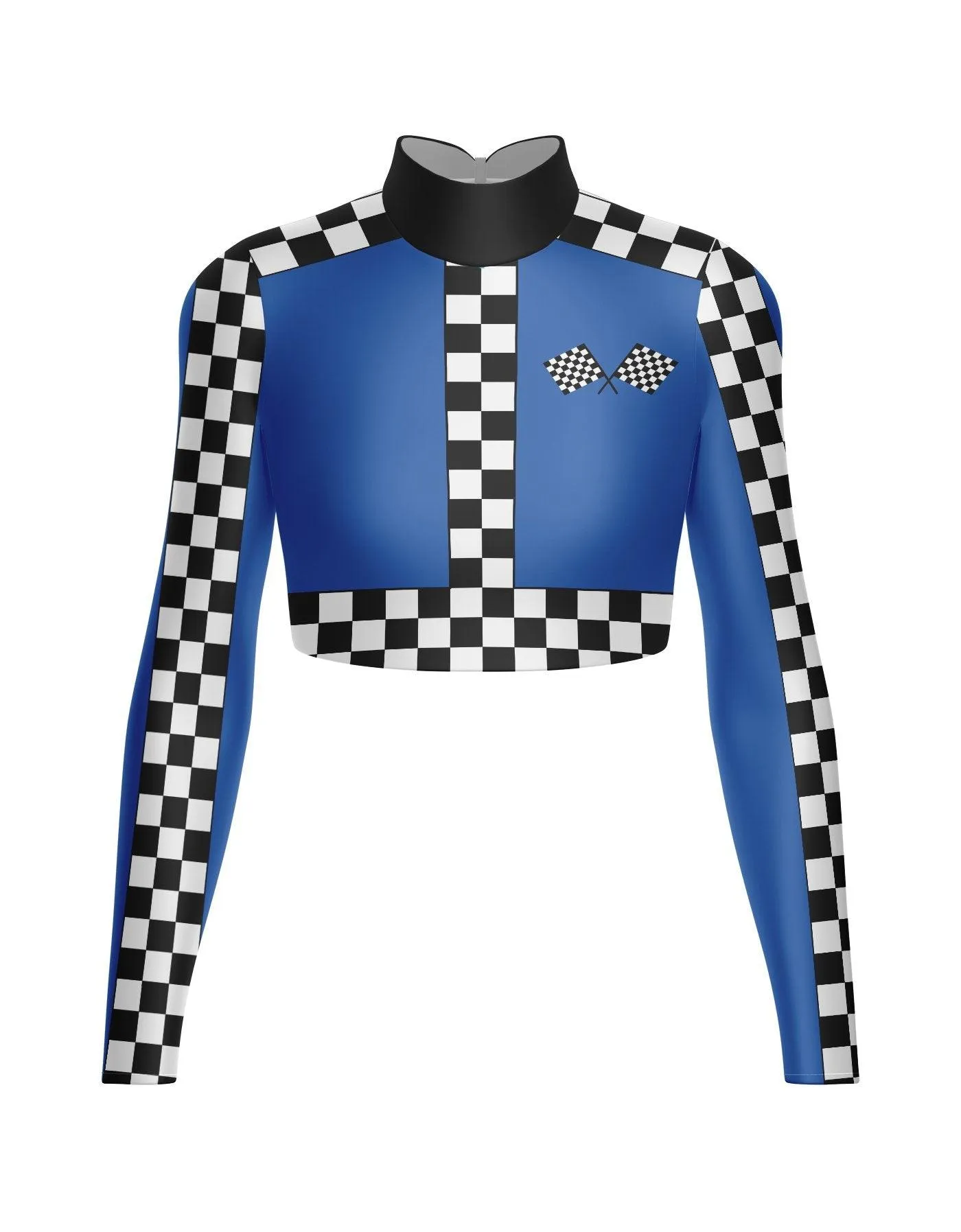 Nascar LS Crop Top