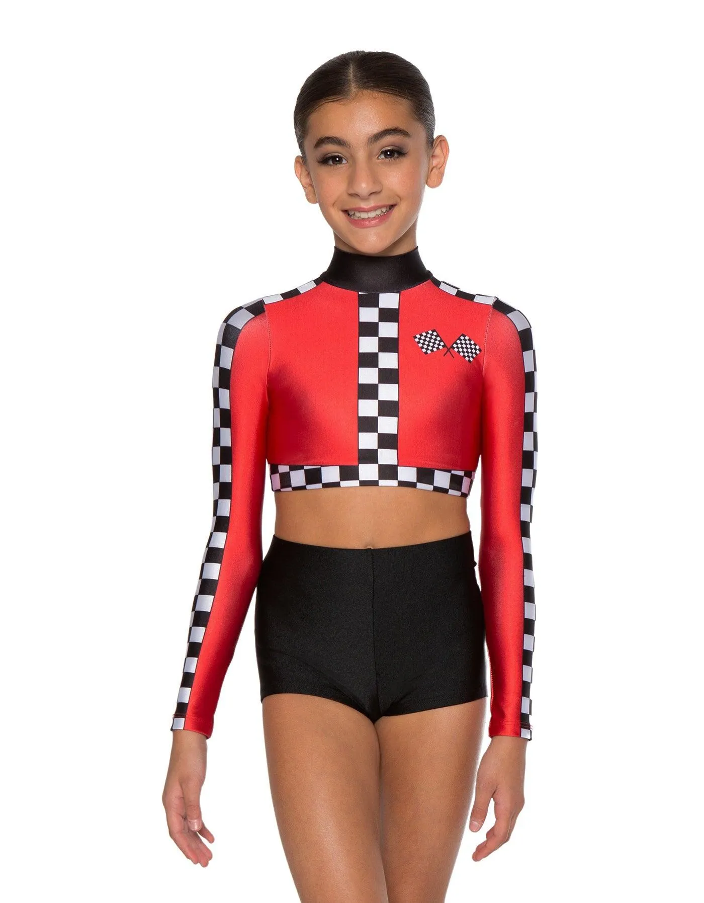 Nascar LS Crop Top