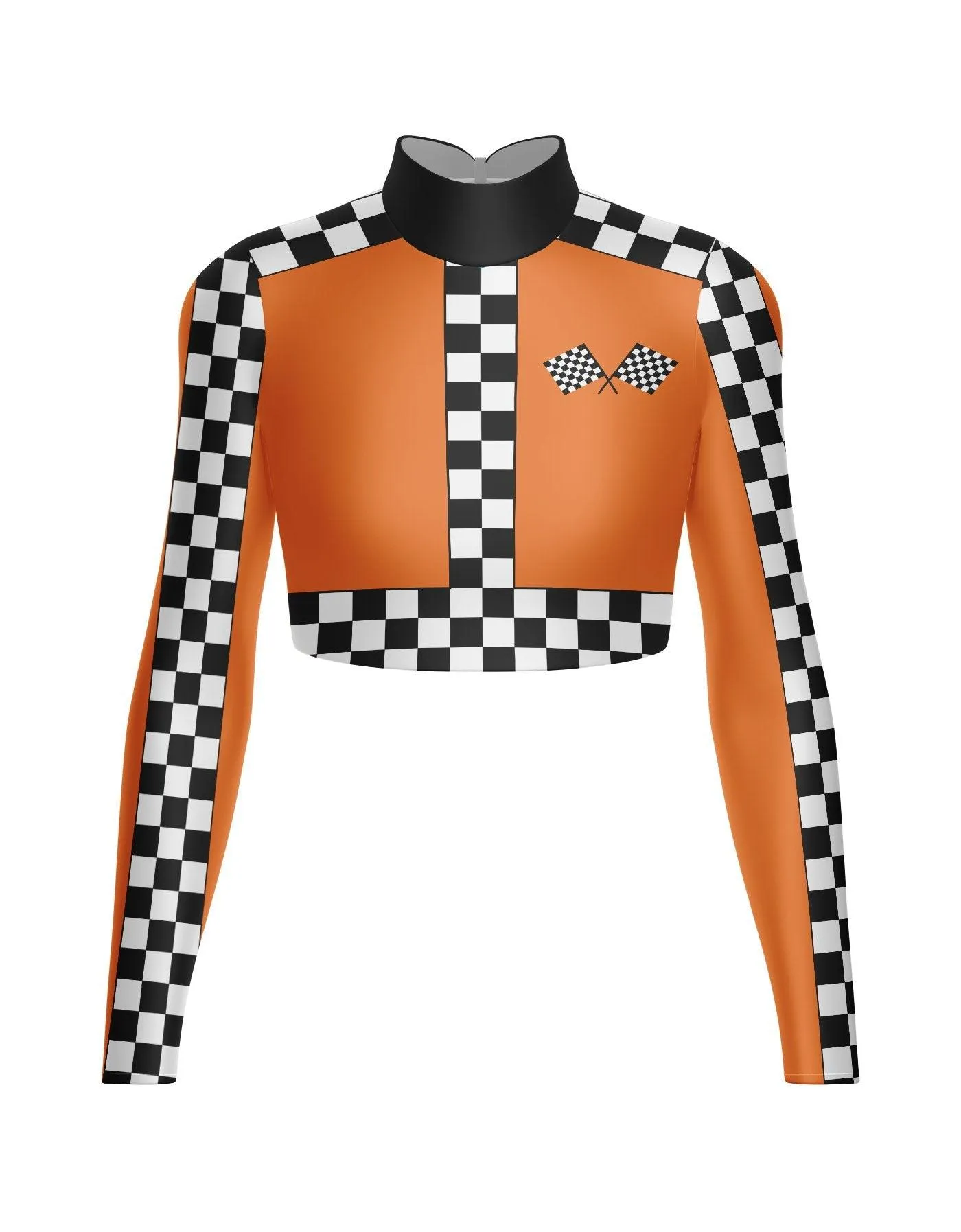 Nascar LS Crop Top