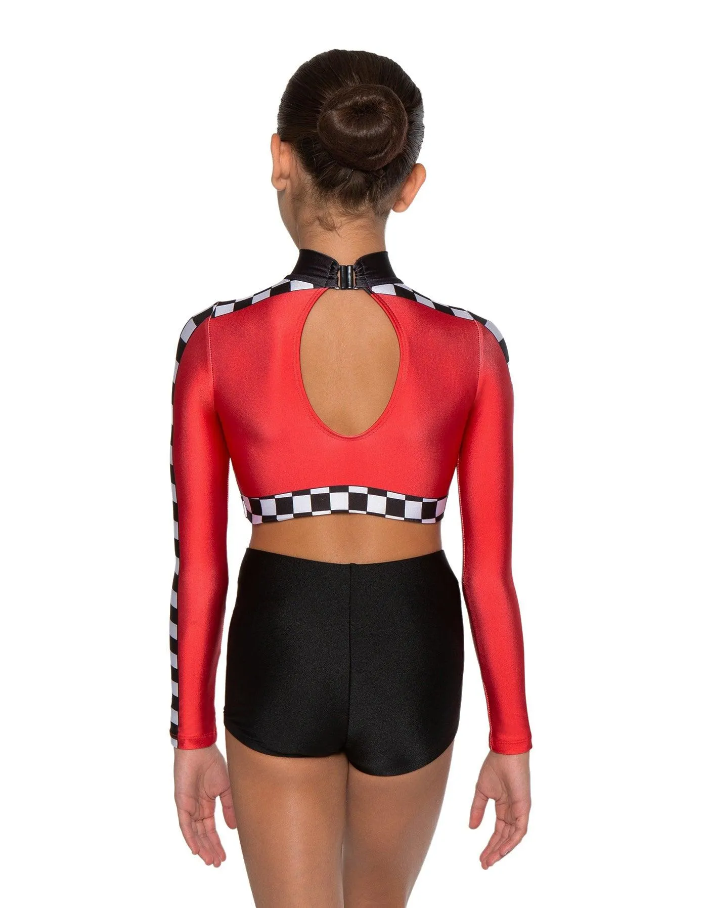Nascar LS Crop Top