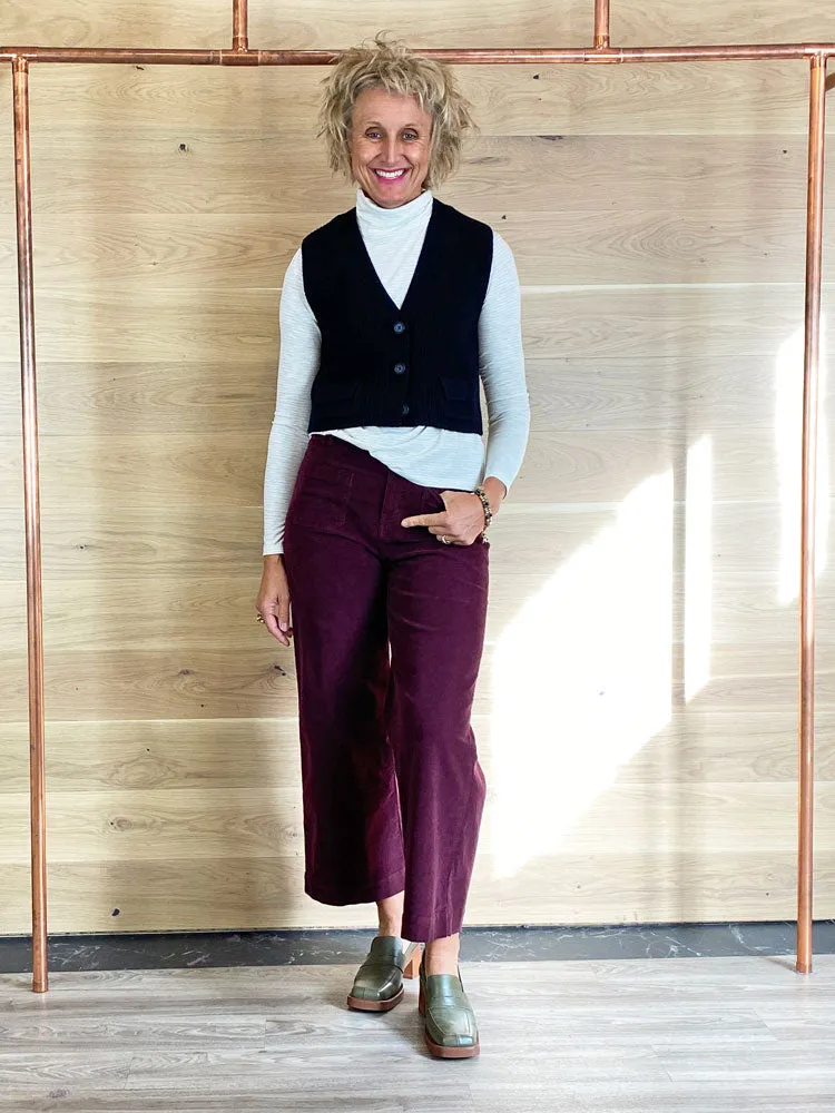 Ottod'Ame Velvet Cord Trousers Barolo