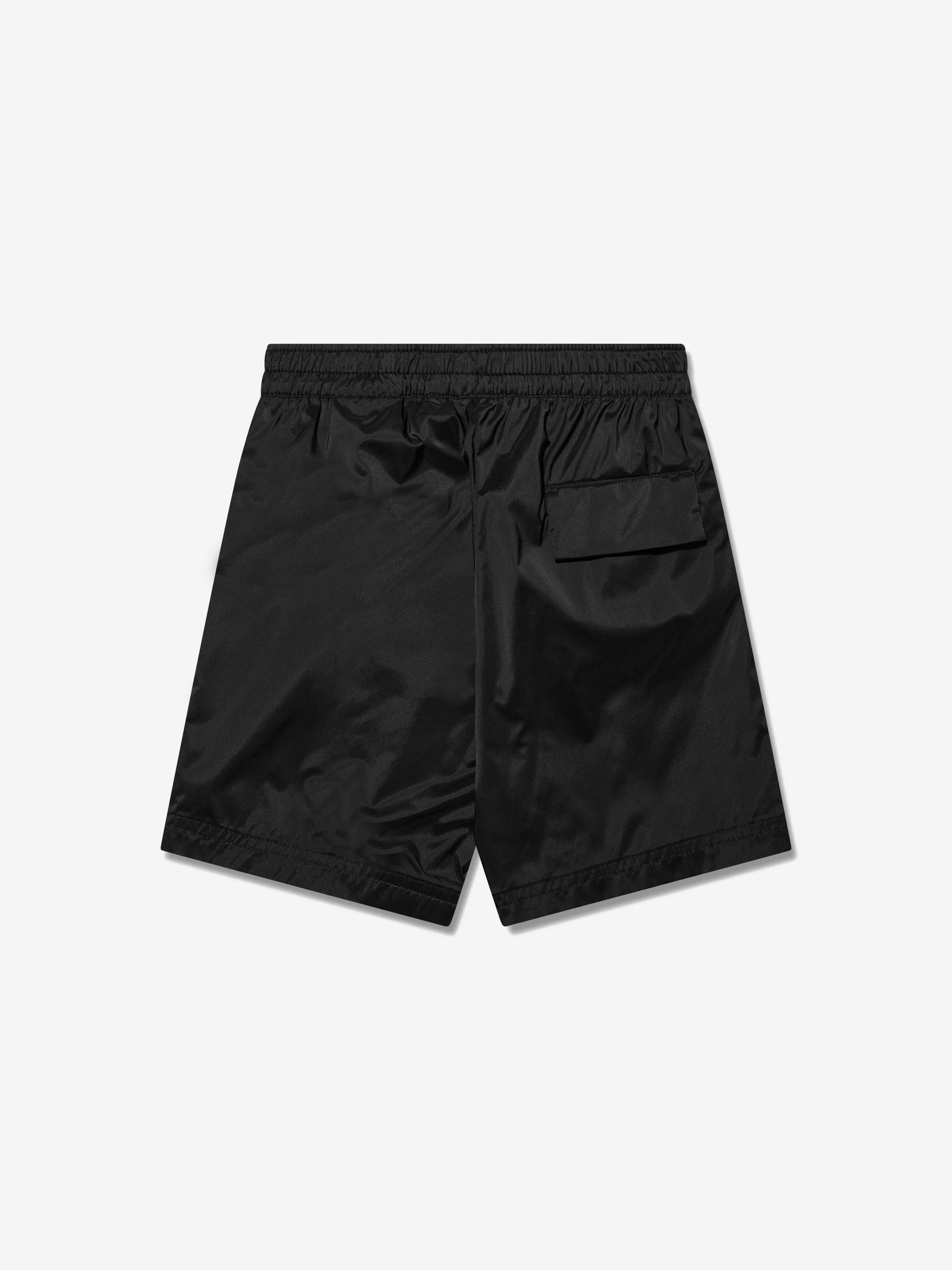 Palm Angels Boys Logo Track Shorts in Black