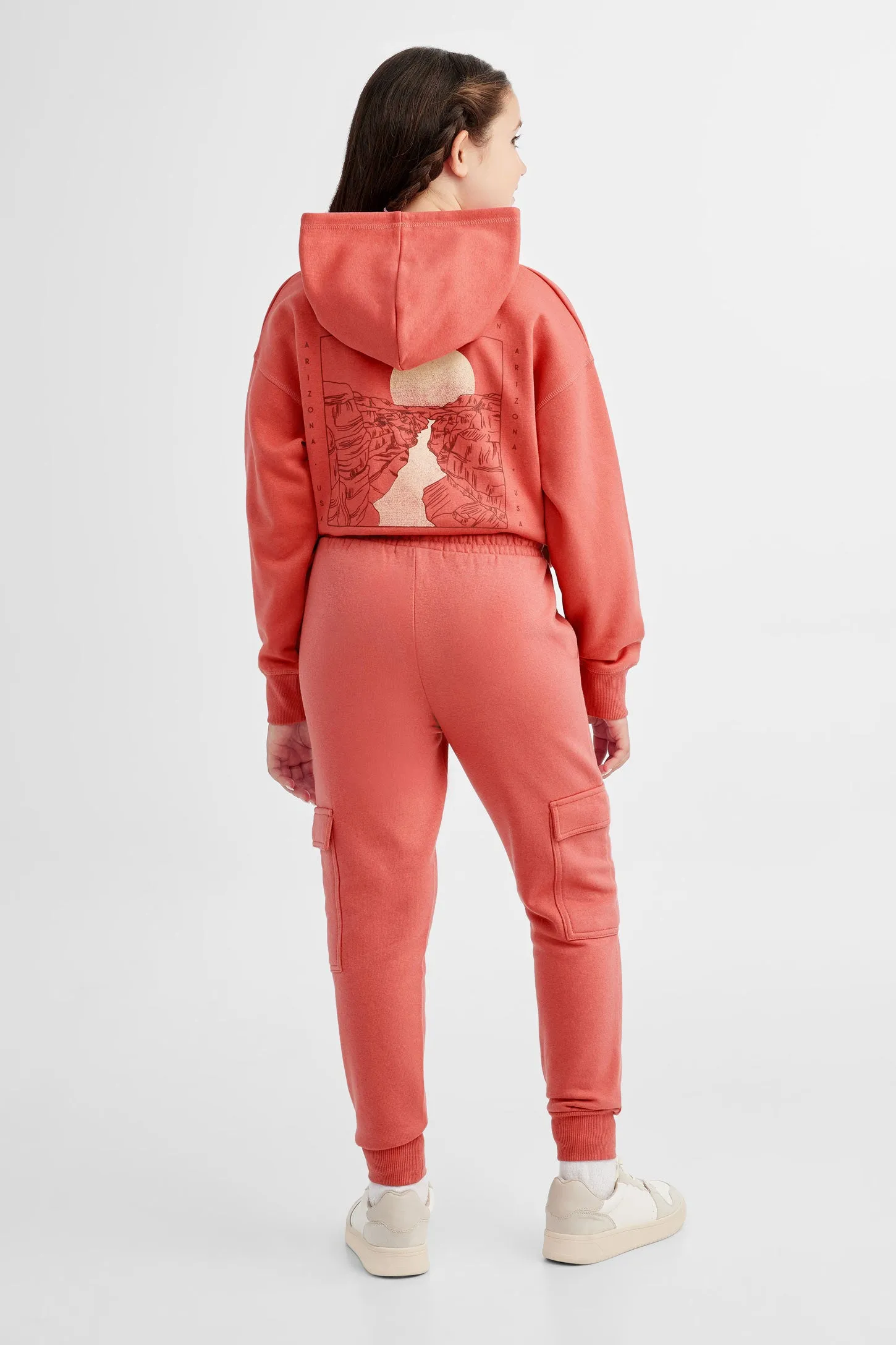 Pantalon jogger cargo - Ado fille