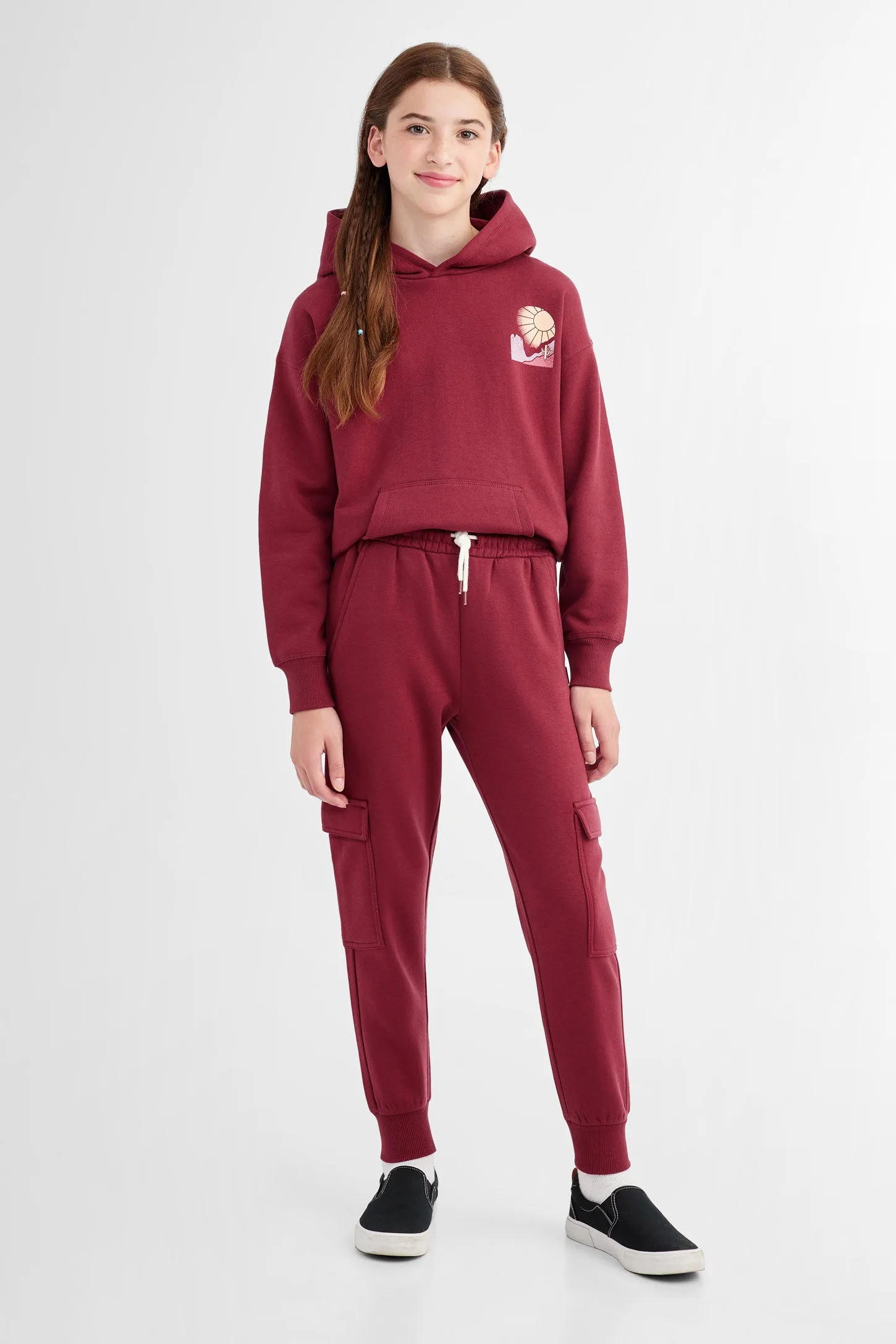 Pantalon jogger cargo - Ado fille