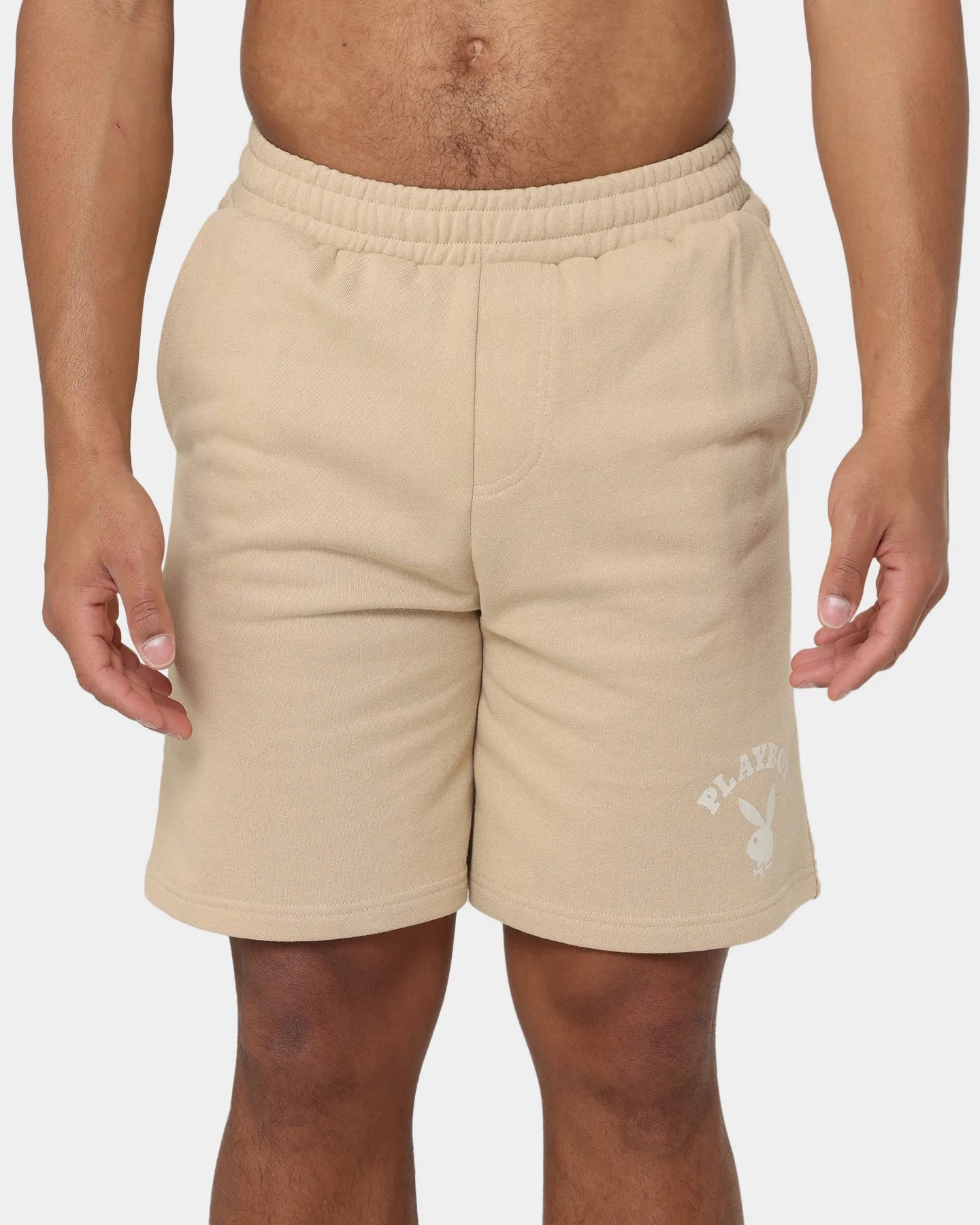 Playboy PB Track Club Track Shorts Tan