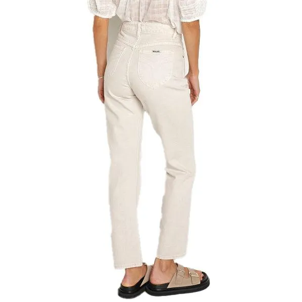 Rolla’s 'Original' High Rise Straight Ivory Jeans - Size 14