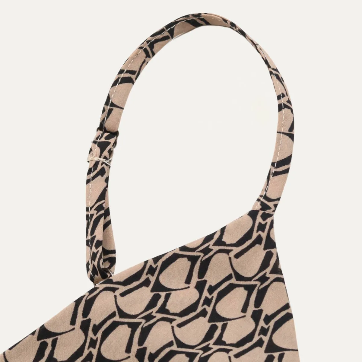 Tie-Back Strappy Maxi Dress