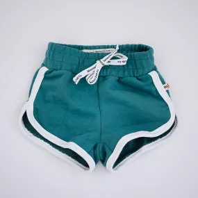 TRACK SHORTS in SAGE GREEN | KIDS