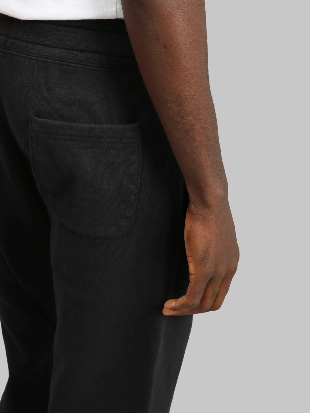 Whitesville Heavy Sweat Pants Black