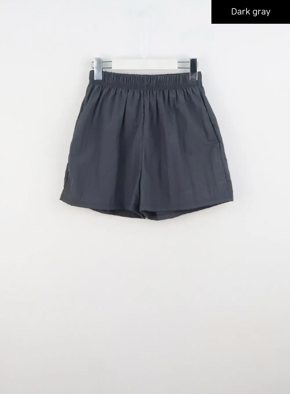 Wide Leg Nylon Shorts CL314