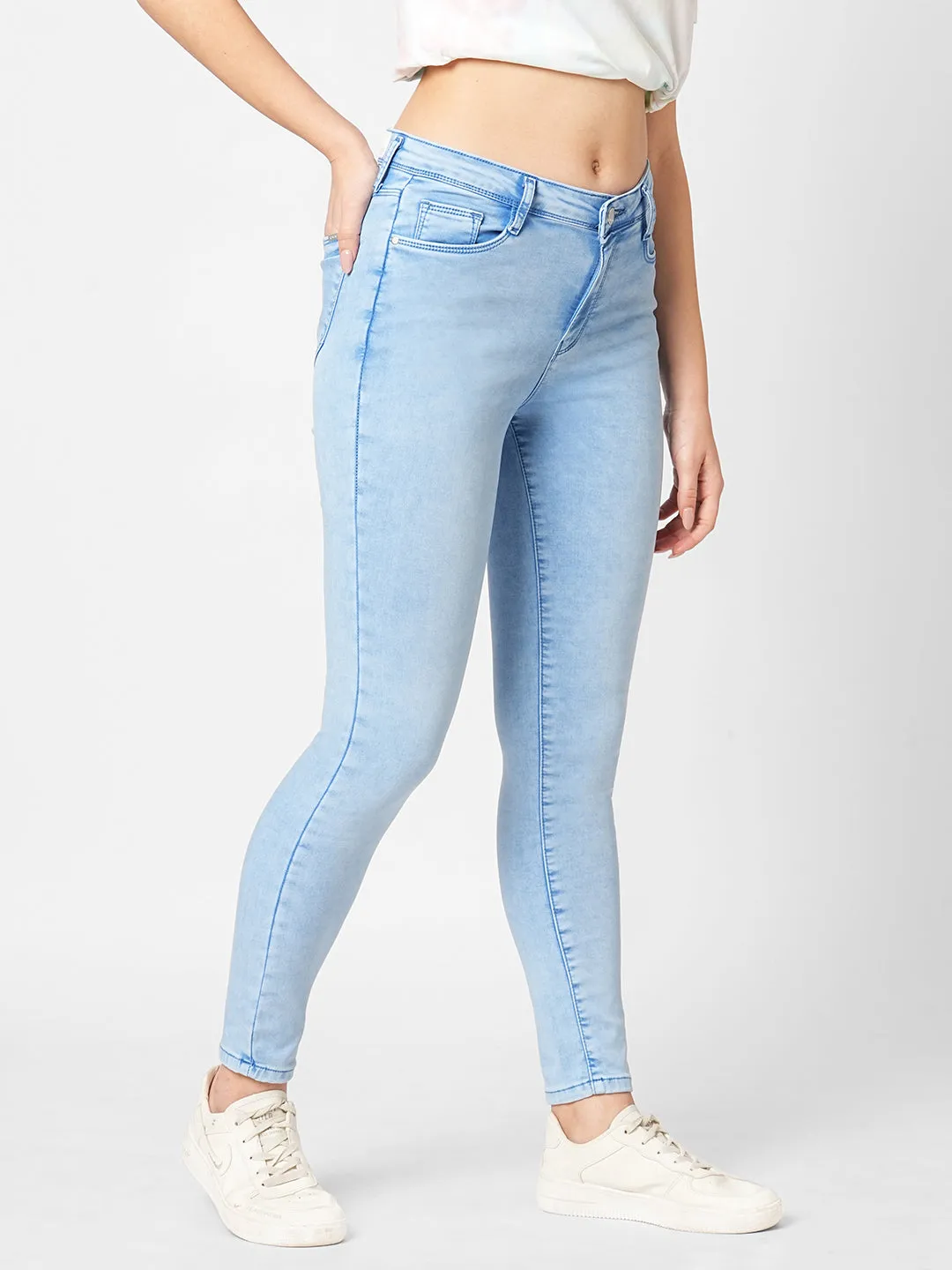 Women High-Rise Skinny Jeans