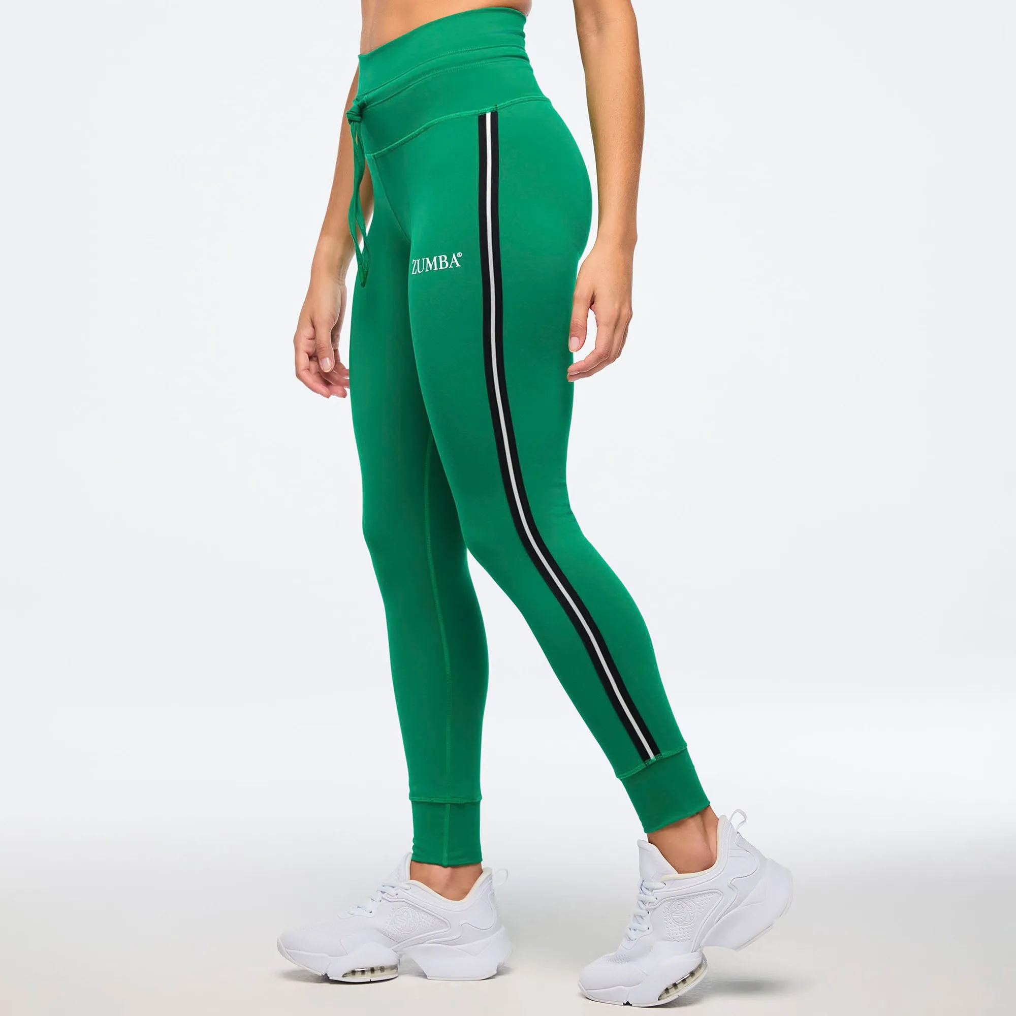 Zumba® Prep High Waisted Jogger Leggings - Very Verde